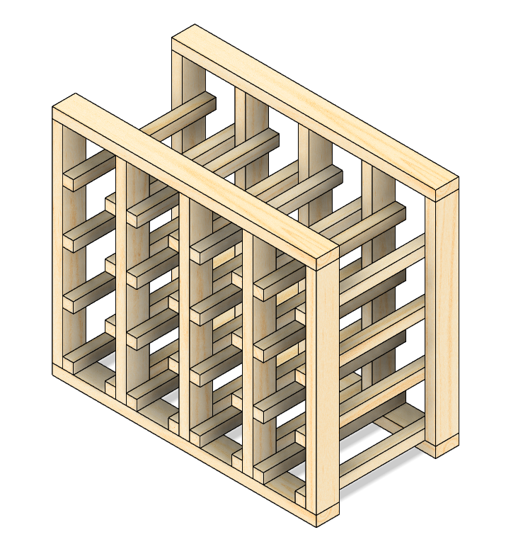 DIY Classic Cellar Wine Rack Plans – Rustic Farmhouse PDF Download - Image 6