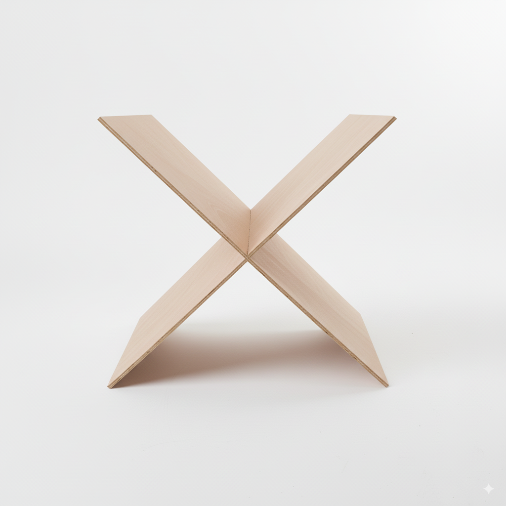 Diagonal Cross IKEA Kallax Wine Rack Insert – Perfect Fit 4 Bottle Storage - Image 8