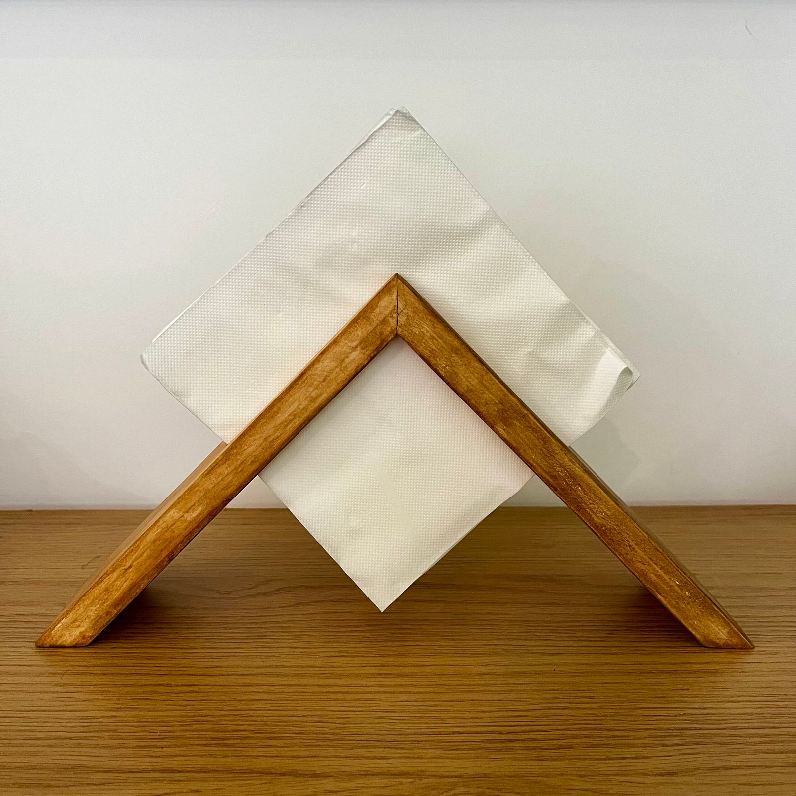 Rustic Wooden Napkin Holder – Handmade Farmhouse Storage - Image 6