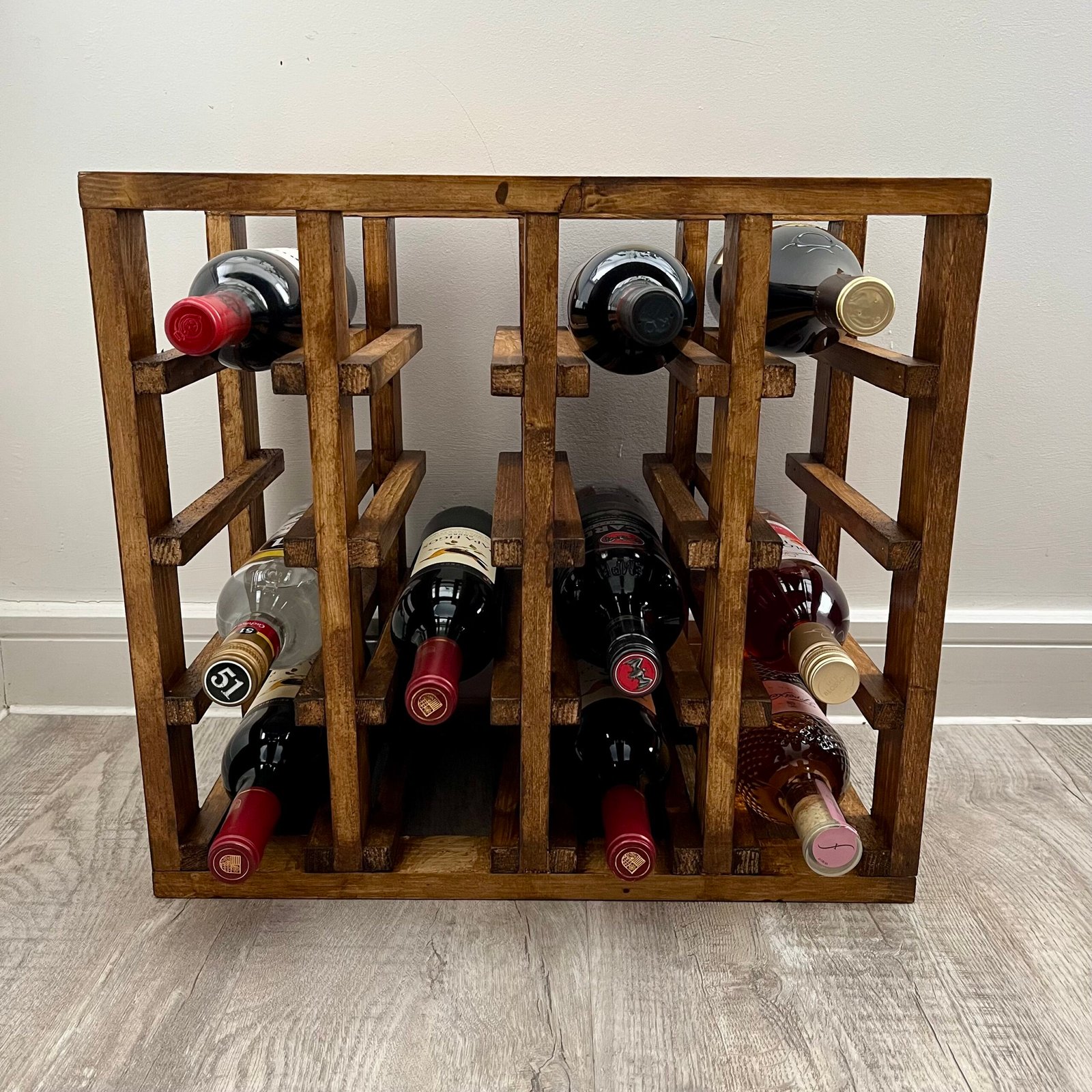 DIY Classic Cellar Wine Rack Plans – Rustic Farmhouse PDF Download - Image 10