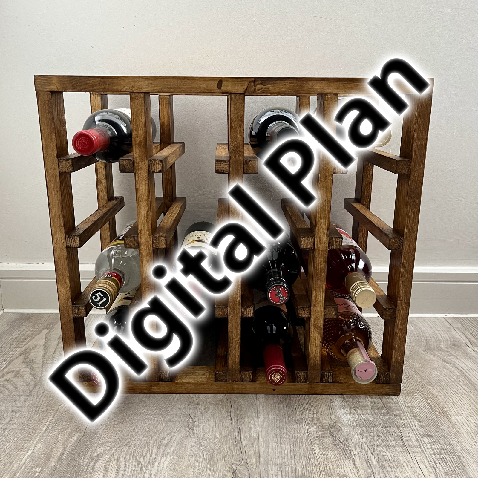 diy classic cellar wine rack plans