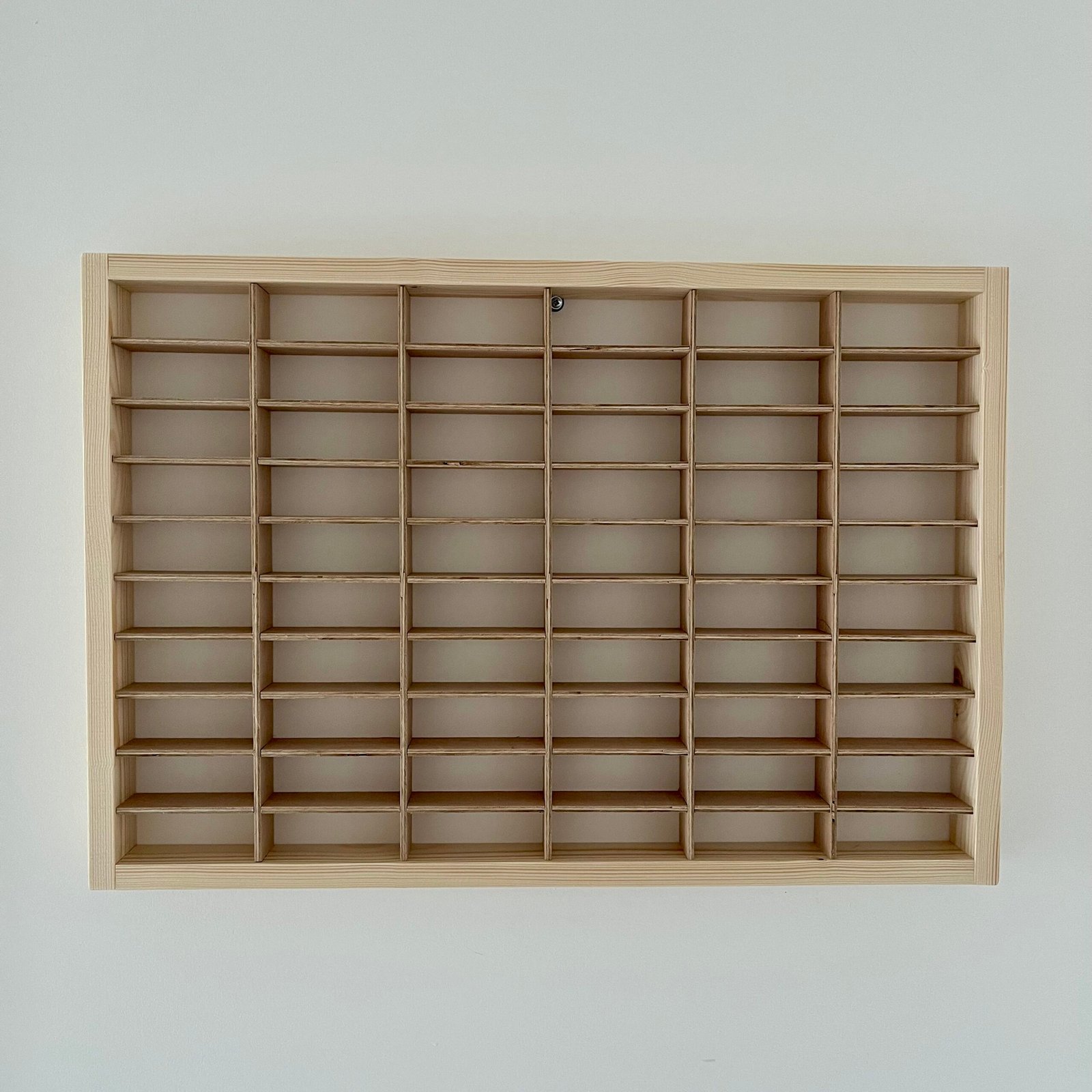 Wooden Hot Wheels Display Case – 60 Car Wall Storage for Kids & Collectors - Image 9