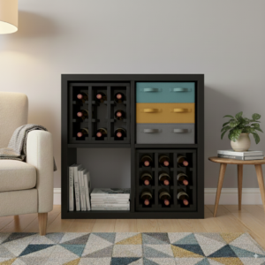 Classic Cellar IKEA Kallax Wine Rack Insert – Wooden Storage