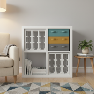 Classic Cellar IKEA Kallax Wine Rack Insert – Wooden Storage