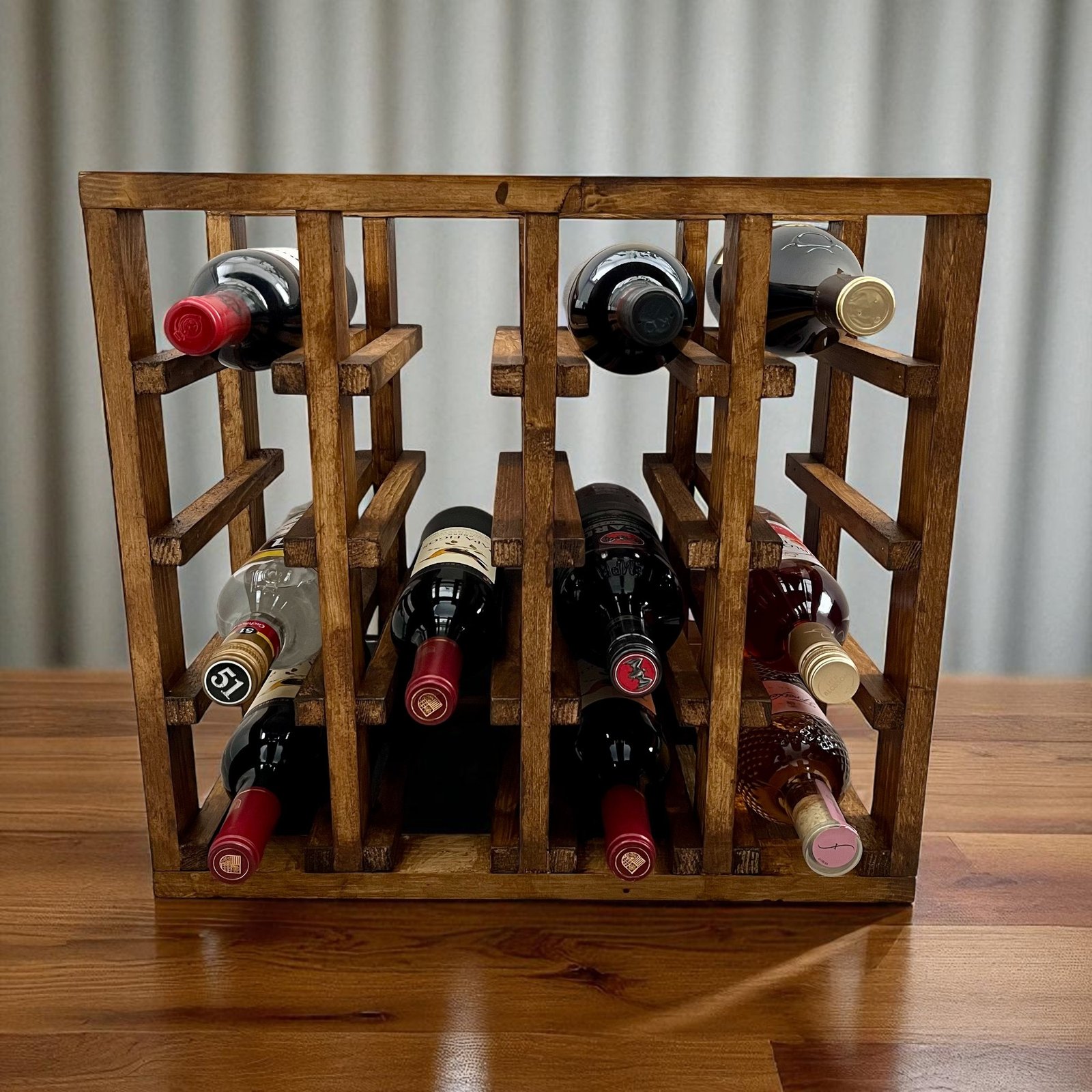 DIY Classic Cellar Wine Rack Plans – Rustic Farmhouse PDF Download - Image 4