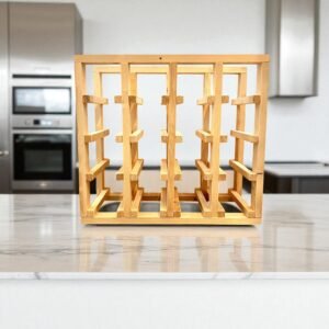 DIY Classic Cellar Wine Rack Plans – Rustic Farmhouse PDF Download