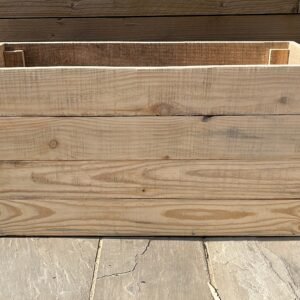Large Raised Wooden Planter Box – Rustic Garden Bed